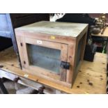 Antique pine meat safe