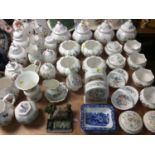 Large collection of various Aynsley ceramics together with a group of Royal Doulton encrusted floral