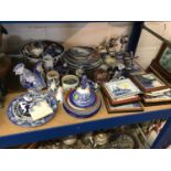 Collection of Delftware and other ceramics