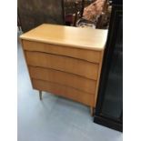 Chest of four drawers