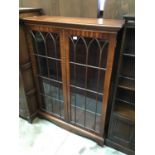 Georgian style mahogany display cabinet