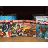 Large collection of Judge Dredd comics