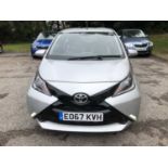 2017 Toyota Aygo X-Play VVT-I 1.0 petrol, Manual, Reg. No. EO17 KVH, 4,041 miles, finished in silver