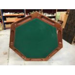 Games table top of hexagonal form