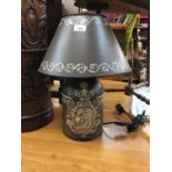 Reproduction toleware lamp