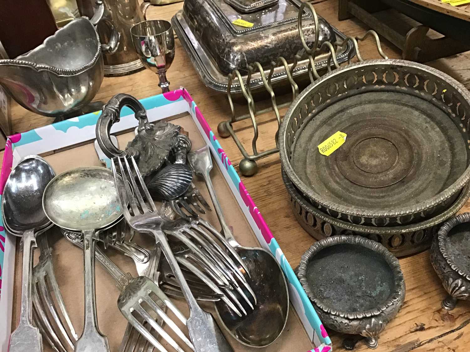 Group of plated items