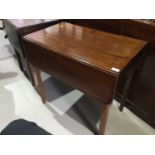 Regency mahogany pembroke table