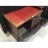 1920s oak desk