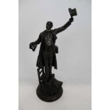 Spelter figure