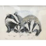 Fritz Rudolf Hug (1921-1989) group of four signed limited edition lithographs - fox, ponies, hare an