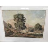 English School, 19th century cattle in a landscape, other pictures