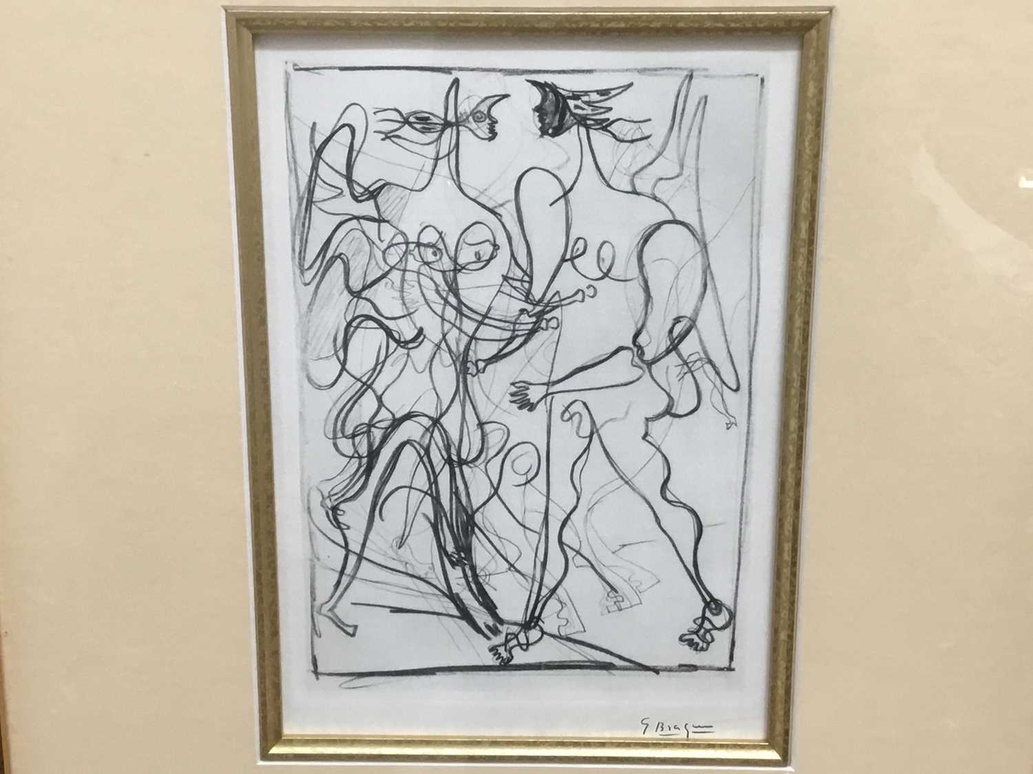 After Braque lithograph