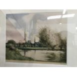 Two Tatton Winter etchings