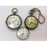 Three pocket watches