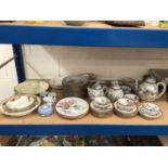 Collection of Japanese Egg shell teawares, together with other decorative ceramics together with tel