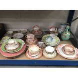 Group of 19th and 20th century teaware and china, to include Imari