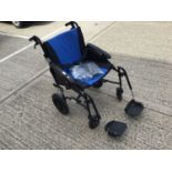 Folding wheelchair