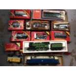 Group of Hornby, Lima and Mainline Railways model railway items