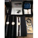 Group wristwatches including Sekonda, Rotary and Bifora nurses' watch