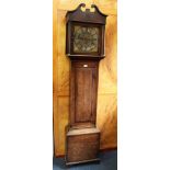 Thomas Moore of Ipswich, 18th century oak longcase clock