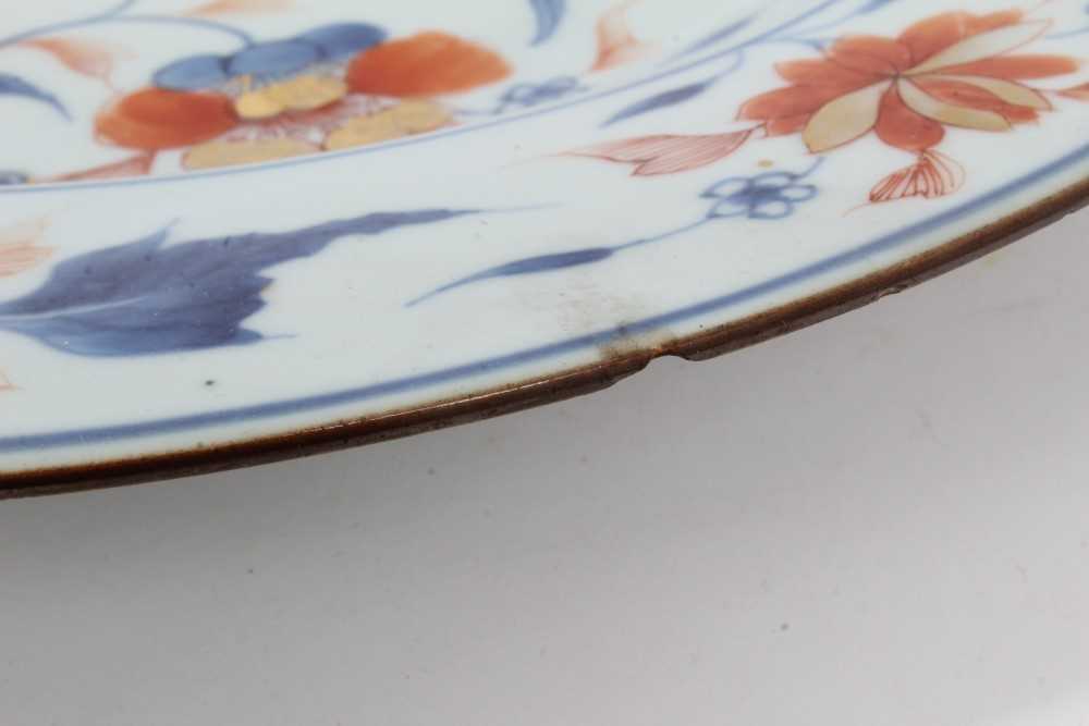 Chinese Imari dish - Image 5 of 10