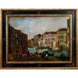 Follower of Francesco Guardi circa 1712 - 1793, Venetian scene