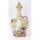 Doulton exhibition quality blush ivory vase