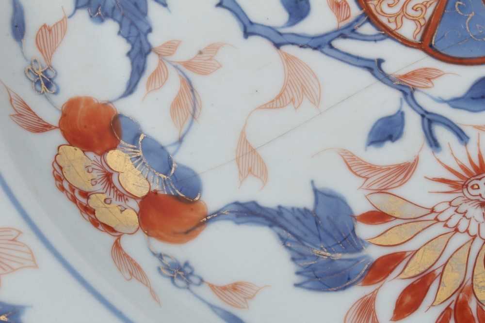 Chinese Imari dish - Image 4 of 10