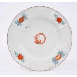 Chelsea plate in the Kakiemon style, circa 1755