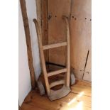 Antique elm sack barrow