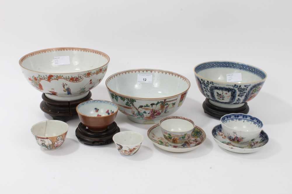 Group of 18th century Chinese porcelain