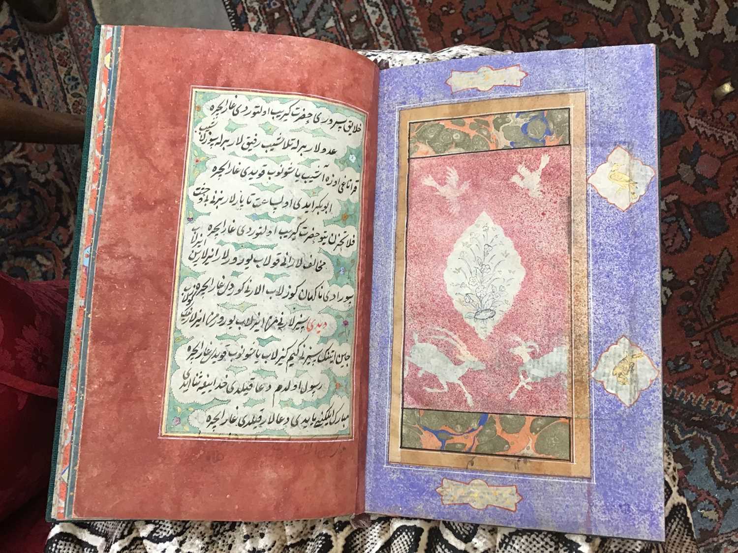 Fine Antique hand bound and written Islamic poetry book - poem by Sufi Khoja Ahmed Yassavi - Image 24 of 40