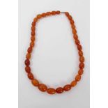 Amber necklace