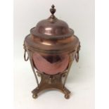 Regency copper samovar