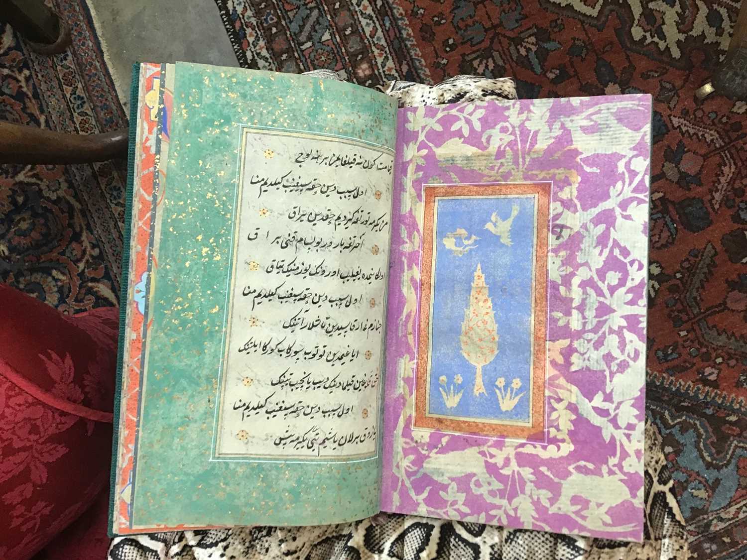 Fine Antique hand bound and written Islamic poetry book - poem by Sufi Khoja Ahmed Yassavi - Image 21 of 40