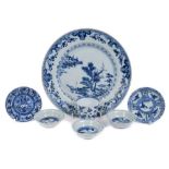 Group of Chinese blue and white porcelain