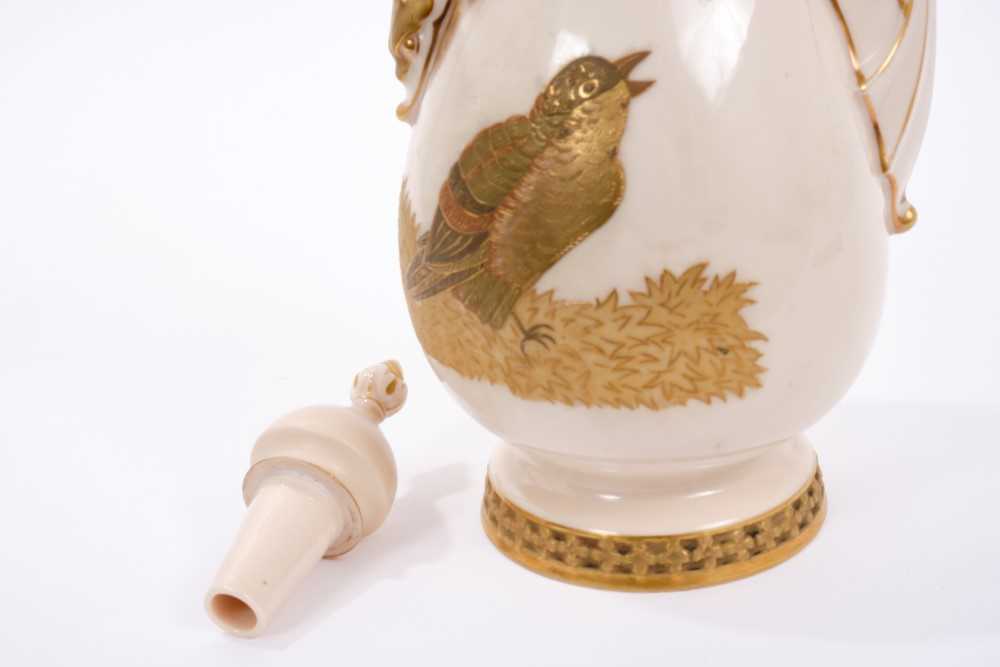An Austrian porcelain ewer and stopper - Image 2 of 3