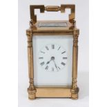 Antique striking carriage clock