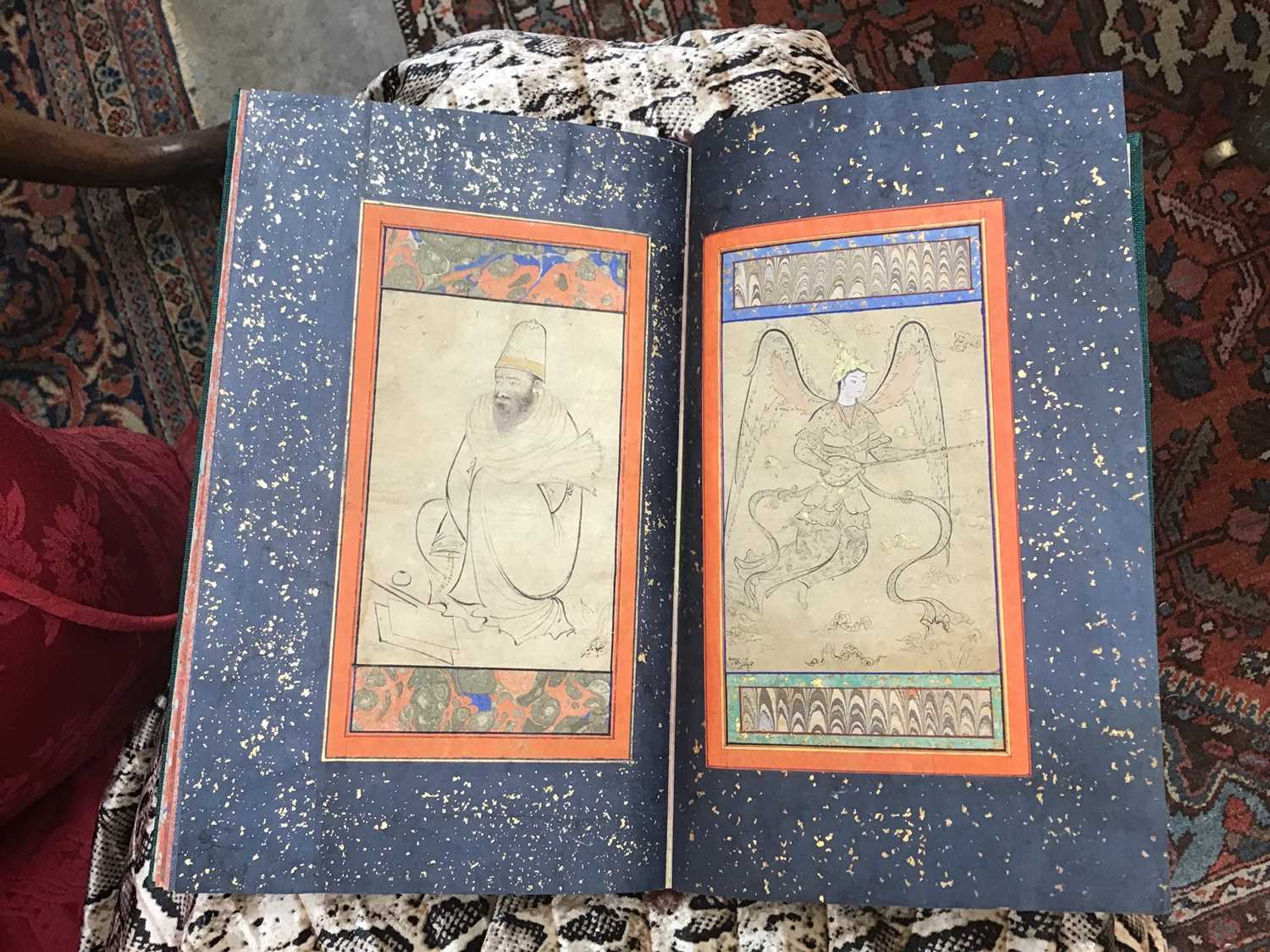 Fine Antique hand bound and written Islamic poetry book - poem by Sufi Khoja Ahmed Yassavi - Image 35 of 40