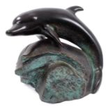 *Laurence Broderick (b. 1935) bronze - Dolphin, signed and numbered 1/7
