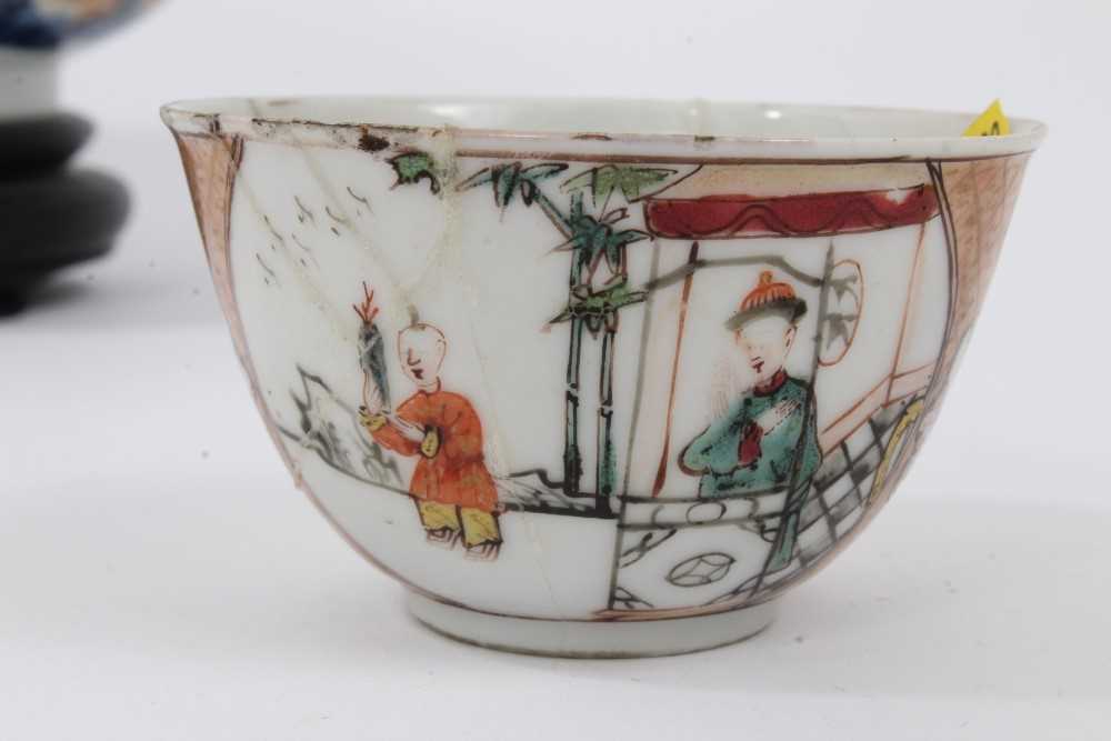 Group of 18th century Chinese porcelain - Image 8 of 28