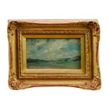 Attributed to Robert Gustave Meyerheim (1847-1920) oil on panel - impressionist landscape
