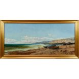 Alfred Godchaux (1835-1895) oil on canvas - marine scene
