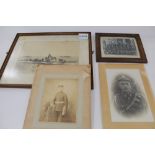 Postcards good selection of military, Naval WW1 and WW2 including real photographic groups in albums