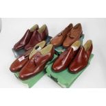 Gentlemens vintage leather shoes by Masegrove, brogues, Oxford, Gibson.