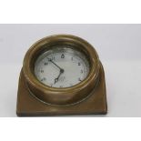 1920s Smiths car clock in bronze case