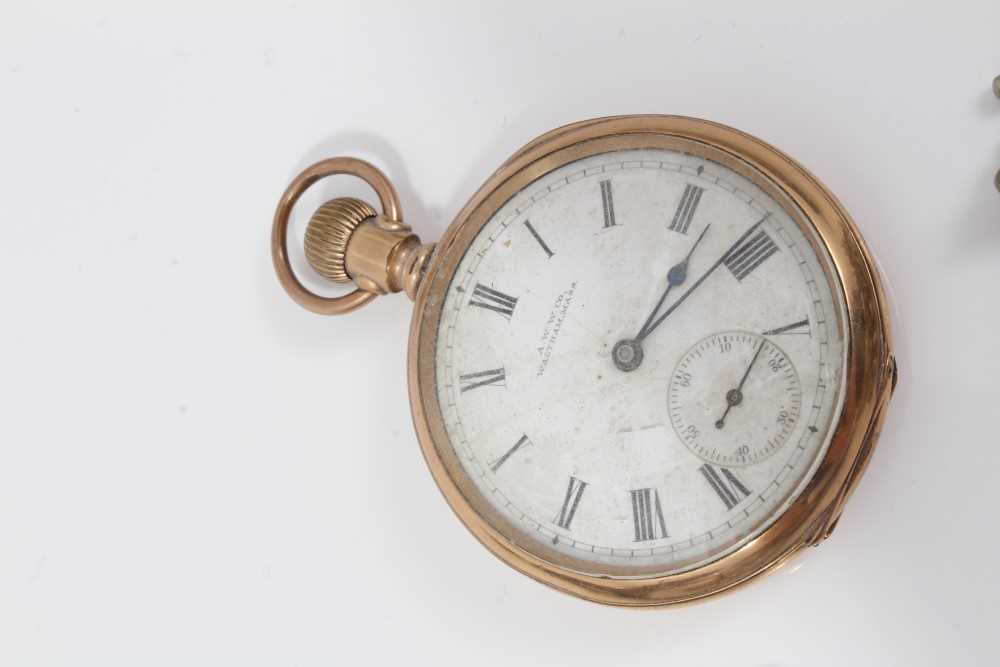 Group of vintage wristwatches and two pocket watches - Image 3 of 8