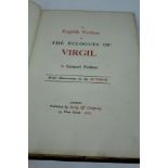 Samuel Palmer - Eclogues of Virgil, 1883, small folio, green tooled cloth