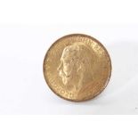 G.B. - Gold Half Sovereign George V 1913 GVF (1 coin)