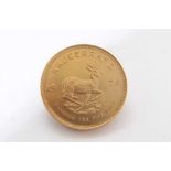 South Africa - Gold Krugerrand 1974 UNC (1oz of fine gold) (1 coin)